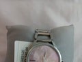  Shop Authentic Calvin Klein Stately Pink Mother of Pearl Dial Silver Steel Strap Watch for Women - K3G2312E - Luxxuri