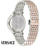  Shop Authentic Versace Virtus Quartz White Dial Two Tone Steel Strap Watch for Women - VEHC00519 - Luxxuri
