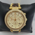  Shop Authentic Michael Kors Parker Gold Dial Two Tone Steel Strap Watch for Women - MK5688 - Luxxuri