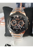  Shop Authentic Hugo Boss Supernova Black Dial Two Tone Steel Strap Watch for Men - 1513358 - Luxxuri