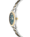  Shop Authentic Versace Greca Time Quartz Green Dial Two Tone Steel Strap Watch For Men - VE3K00422 - Luxxuri