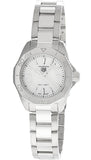  Shop Authentic Tag Heuer Aquaracer Professional 200 Quartz Mother of Pearl Dial Silver Steel Strap Watch for Women - WBP1418.BA0622 - Luxxuri