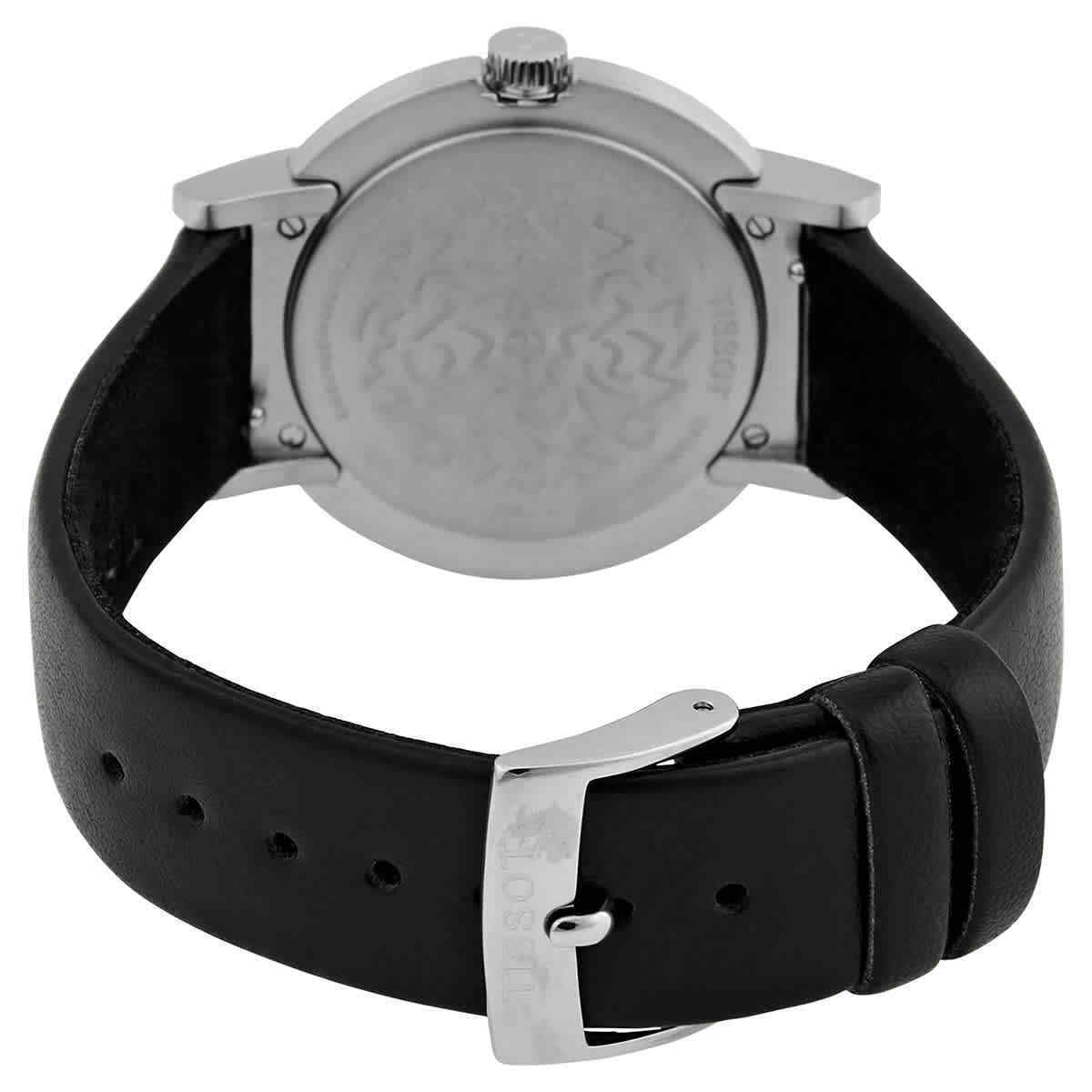  Shop Authentic Tissot Heritage Memphis Lady White Dial Black Rubber Strap Watch For Women - T120.210.17.011.00 - Luxxuri
