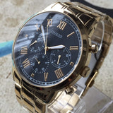  Shop Authentic Guess Hendrix Multifunction Black Dial Gold Steel Strap Watch for Men - W1309G2 - Luxxuri