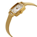  Shop Authentic Tissot Lovely Square Silver Dial Gold Mesh Bracelet Watch For Women - T058.109.33.031.00 - Luxxuri