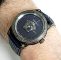  Shop Authentic Versace Palazzo Empire Blue Dial Blue Leather Strap Watch for Men - VERD00118 - Luxxuri