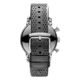  Shop Authentic Emporio Armani Luigi Chronograph Quartz Grey Dial Grey Leather Strap Watch For Men - AR1735 - Luxxuri