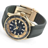  Shop Authentic Breitling Superocean Automatic 42 Green Dial Green Rubber Strap Watch for Men - N17375201L1S1 - Luxxuri