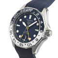  Shop Authentic Tag Heuer Aquaracer Professional 300 GMT Automatic Blue Dial Blue Rubber Strap Watch for Men - WBP2010.FT6198 - Luxxuri