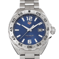 Tag Heuer Formula 1 Blue Dial Silver Steel Strap Watch for Men - WAZ1118.BA0875