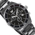 Shop Authentic Emporio Armani Black Ceramic Chronograph Black Dial Watch For Men - AR1421 - Luxxuri