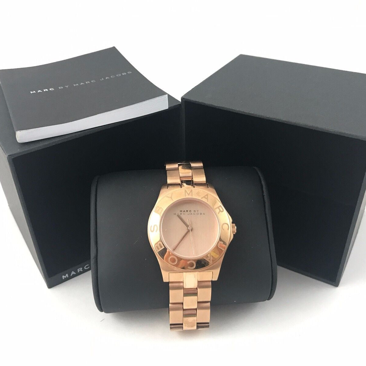  Shop Authentic Marc Jacobs Blade Rose Gold Dial Rose Gold Steel Strap Watch for Women - MBM3127 - Luxxuri