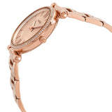  Shop Authentic Fossil Carlie Rose Gold Dial Rose Gold Steel Strap Watch for Women - ES4301 - Luxxuri