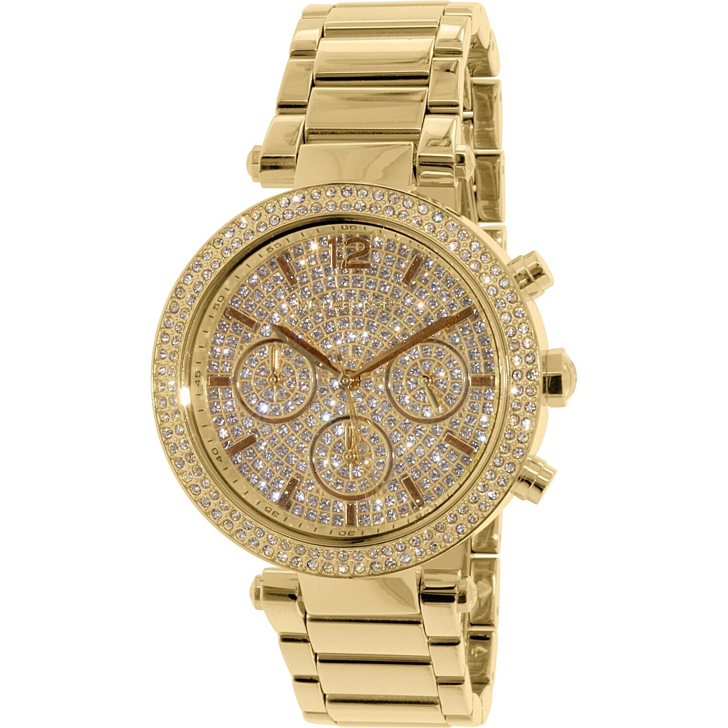  Shop Authentic Michael Kors Parker Gold Dial Gold Steel Strap Watch for Women - MK5856 - Luxxuri