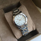  Shop Authentic Burberry The City Silver Dial Silver Steel Strap Watch for Women - BU9233 - Luxxuri