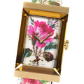  Shop Authentic Gucci G-Frame Floral Mother of Pearl Dial White Leather Strap Watch For Women - YA147406 - Luxxuri
