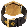  Shop Authentic Gucci G Timeless Bee Motif Black Dial Black Leather Strap Watch For Women - YA1264055 - Luxxuri