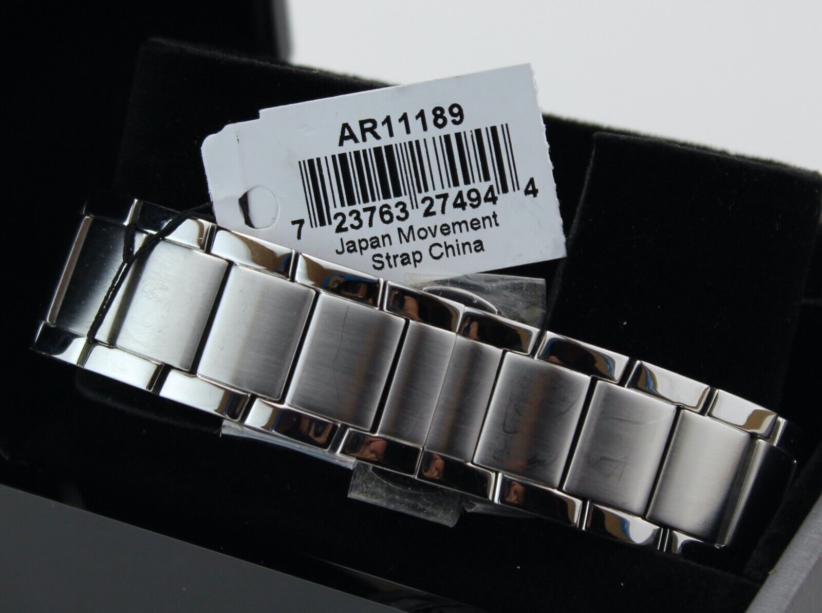  Shop Authentic Emporio Armani Renato Quartz Silver Dial Silver Steel Strap Watch For Men - AR11189 - Luxxuri