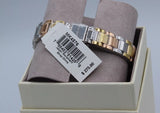  Shop Authentic Michael Kors Tibby Three Hand Crystals Silver Dial Two Tone Steel Strap Watch for Women - MK4576 - Luxxuri