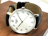 Shop Authentic Tissot Everytime Desire Medium White Dial Black Leather Strap Watch For Men - T109.410.16.032.00 - Luxxuri