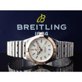  Shop Authentic Breitling Chronomat 32 White Dial Two Tone Steel Strap Watch for Women - U77310101A1U1 - Luxxuri