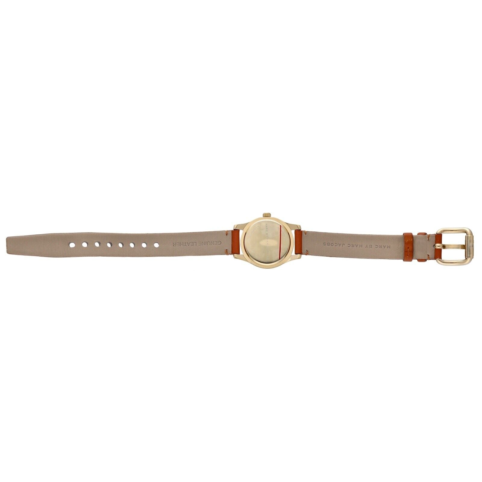  Shop Authentic Marc Jacobs Mini Blade White Dial Brown Leather Strap Watch for Women - MBM1219 - Luxxuri