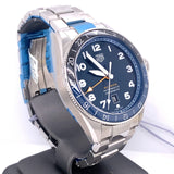  Shop Authentic Tag Heuer Autavia Cosc GMT Automatic Blue Dial Silver Steel Strap Watch for Men - WBE511A.BA0650 - Luxxuri