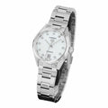  Shop Authentic Tag Heuer Carrera Diamonds Mother of Pearl Dial Silver Steel Strap Watch for Women - WBN2412.BA0621 - Luxxuri