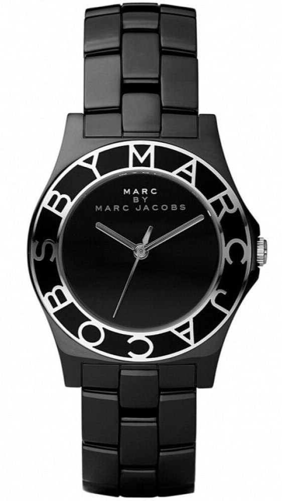  Shop Authentic Marc Jacobs Black Dial Black Ceramic Strap Watch for Women - MBM9501 - Luxxuri