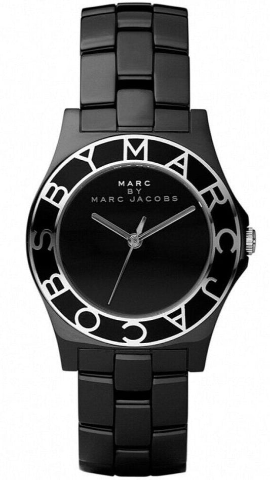  Shop Authentic Marc Jacobs Black Dial Black Ceramic Strap Watch for Women - MBM9501 - Luxxuri