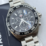  Shop Authentic Tag Heuer Formula 1 Chronograph Black Dial Silver Steel Strap Watch for Men - CAZ101H.BA0842 - Luxxuri