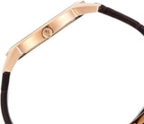 Shop Authentic Calvin Klein City White Dial Brown Leather Strap Watch for Men - K2G21629 - Luxxuri