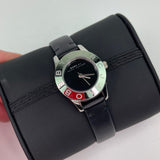  Shop Authentic Marc Jacobs Blade Black Dial Black Leather Strap Watch for Women - MBM1211 - Luxxuri