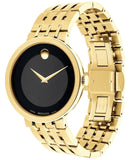  Shop Authentic Movado Esperanza Museum 39mm Black Dial Stainless Steel Watch For Men - 0607059 - Luxxuri