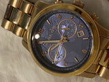  Shop Authentic Michael Kors Runway Stop Hunger Quartz Blue Dial Rose Gold Steel Strap Watch For Men - MK8358 - Luxxuri