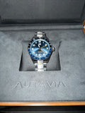 Shop Authentic Tag Heuer Autavia Cosc GMT Automatic Blue Dial Silver Steel Strap Watch for Men - WBE511A.BA0650 - Luxxuri