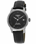  Shop Authentic Tissot Le Locle Powermatic 80 Black Dial Black Leather Strap Watch For Men - T006.407.16.053.00 - Luxxuri