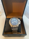  Shop Authentic Guess Rigor Multi Function Black Dial Rose Gold Steel Strap Watch For Men - W0218G3 - Luxxuri