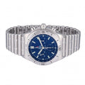  Shop Authentic Breitling Chronomat B01 42 Frecce Tricolori Blue Dial Silver Steel Strap Watch for Men - AB01344A1C1A1 - Luxxuri