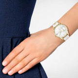  Shop Authentic Tommy Hilfiger Brooklyn Quartz White Dial White Leather Strap Watch for Women - 1782018 - Luxxuri