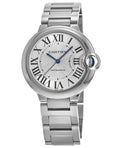  Shop Authentic Cartier Ballon Bleu De Cartier Silver Dial Silver Steel Strap Watch for Women - WSBB0048 - Luxxuri