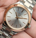  Shop Authentic Michael Kors Mini Slim Runway Silver Dial Silver Steel Strap Watch for Women - MK3514 - Luxxuri