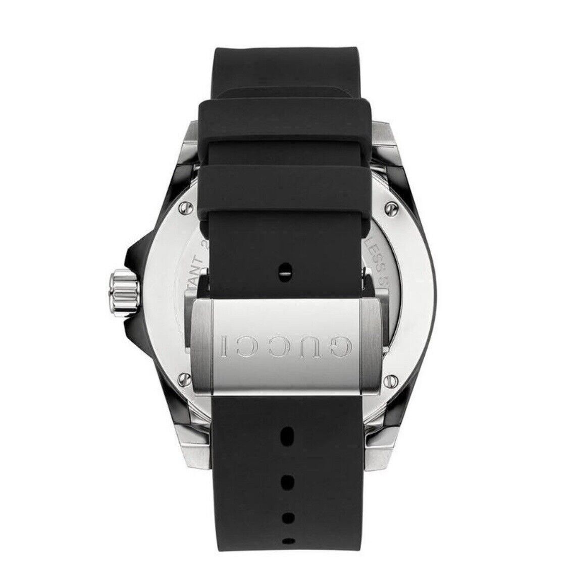  Shop Authentic Gucci Dive Analog Quartz Black Dial Black Rubber Strap Watch For Men -  YA136204 - Luxxuri