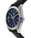  Shop Authentic Tissot Gentlemen Blue Dial Black Leather Strap Watch for Men - T127.410.16.041.01 - Luxxuri