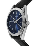  Shop Authentic Tissot Gentlemen Blue Dial Black Leather Strap Watch for Men - T127.410.16.041.01 - Luxxuri