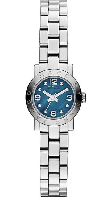  Shop Authentic Marc Jacobs Amy Blue Dial Silver Steel Strap Watch for Women - MBM3274 - Luxxuri