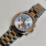  Shop Authentic Michael Kors Runway Chronograph Blue Dial Two Tone Steel Strap Watch For Women - MK6166 - Luxxuri