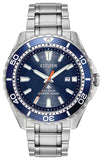  Shop Authentic Citizen Promaster Marine Blue Dial Silver Steel Strap Watch For Men - BN0191-80L - Luxxuri