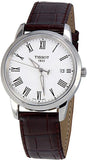  Shop Authentic Tissot T Classic Dream White Dial Brown Leather Strap Watch for Men - T033.410.16.013.01 - Luxxuri