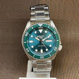  Shop Authentic Seiko 5 Sports Automatic Green Dial Silver Steel Strap Watch For Men - SRPD61K1 - Luxxuri